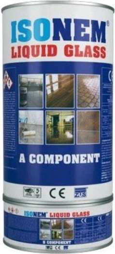 Isonem Liquid Glass A+B Komp Şeffaf 4 kg