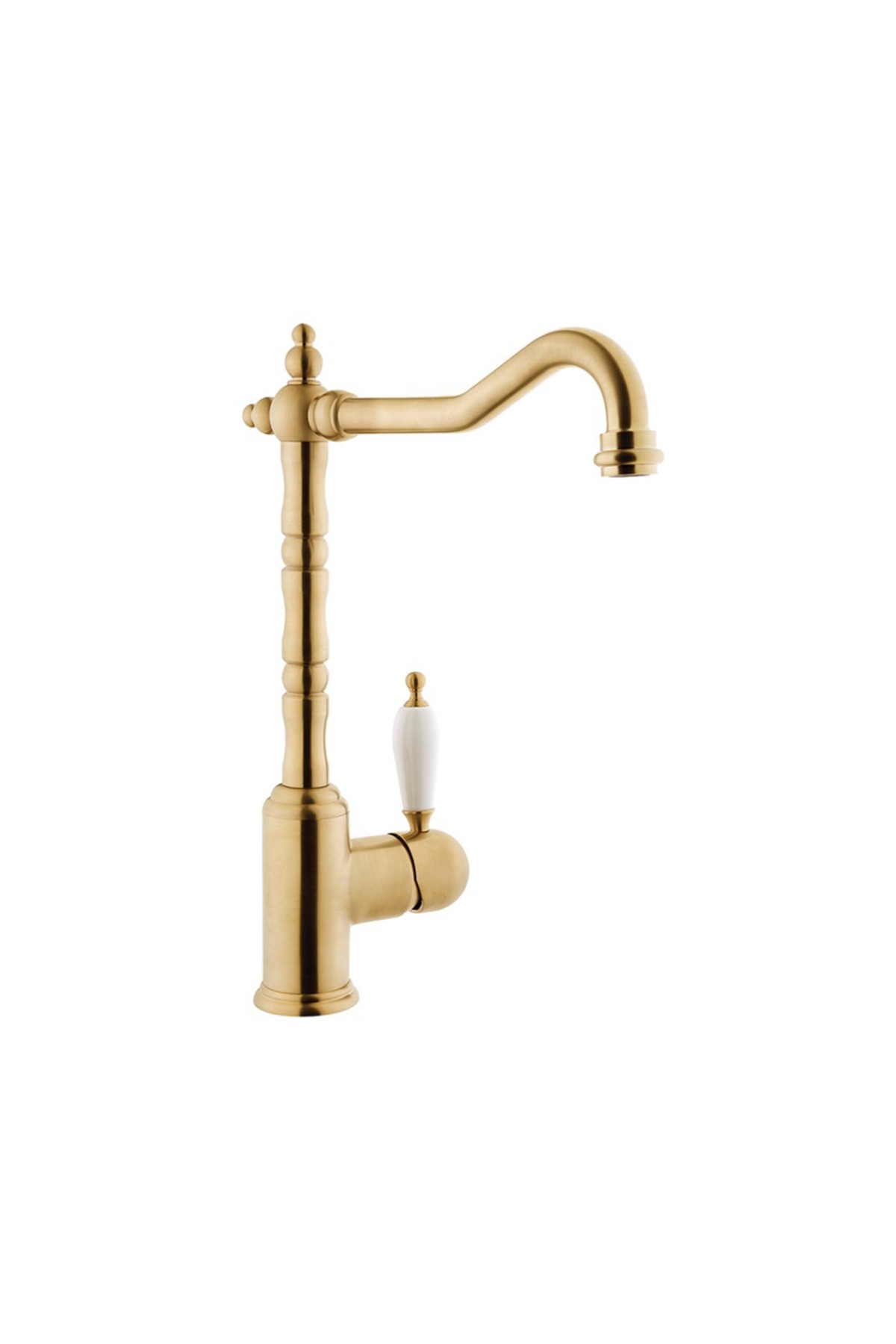 Verona A4215433 Eviye Bataryası, 265 Mm Yükseklik, 12 Litre/dk Akış Hızı, Saten Altın