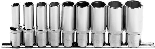 C24-RH09 9 Parça 1/2’’ 6 Köşe Derin Lokma Anahtar Takımı