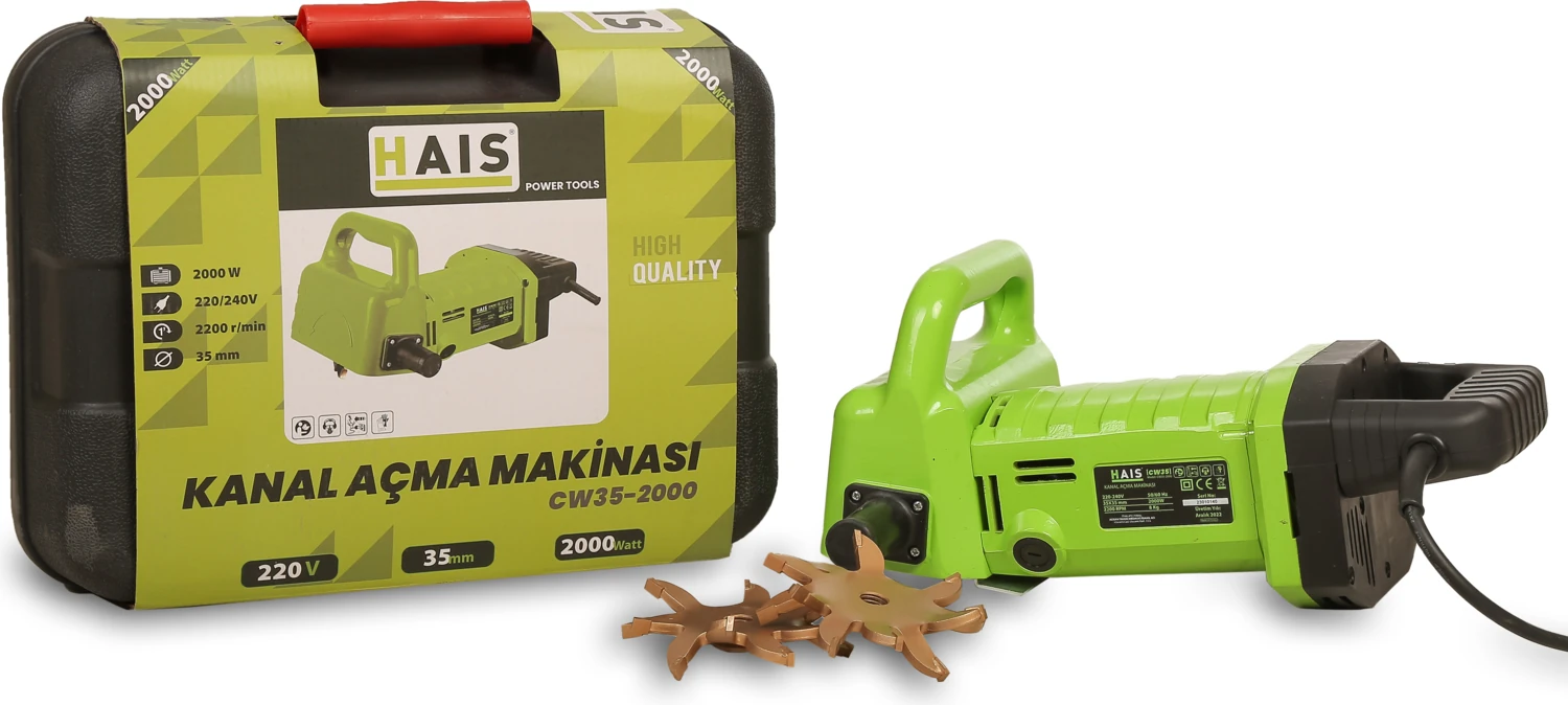 Kanal Açma Makinası 2000 Watt
