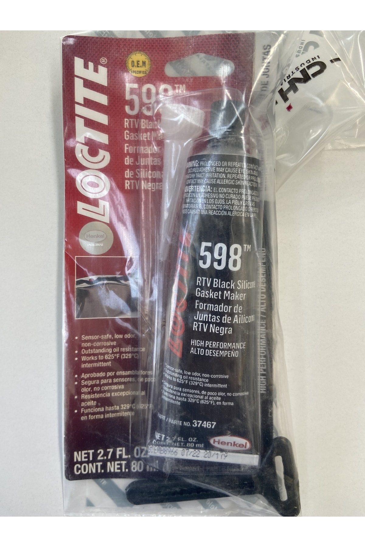 Siyah Silikon Conta- Rtv 598