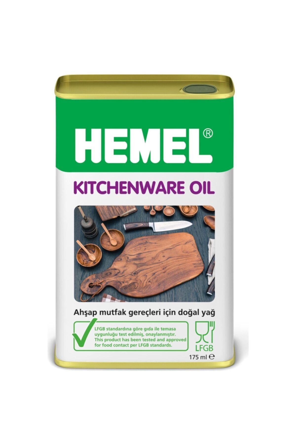 Kitchenware Oil Ahşap Mutfak Gereçleri Için Doğal Yağ 175 Ml