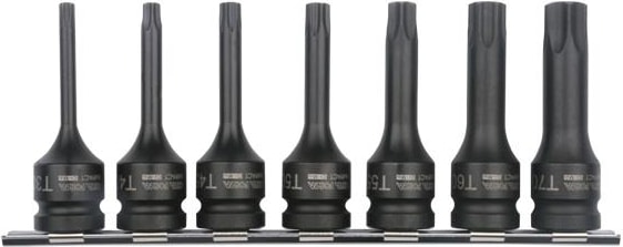 C68-RT07 7 Parça 1/2" Torx Uçlu Havalı Lokma Takımı