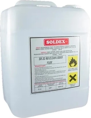 No Clean Flux 5 Lt SR33 - Temizleme Gerektirmeyen Lehim Suları