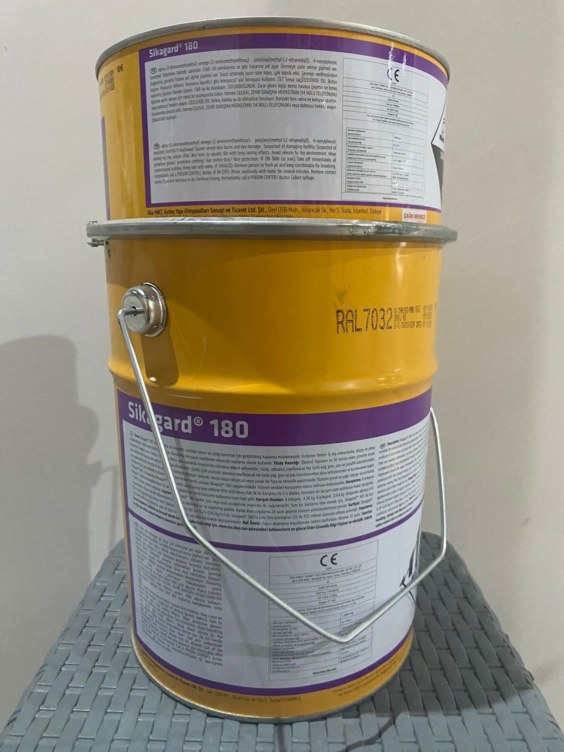 gard 180 (Masterprotect 180) Epoksi Esaslı, Iki Bileşenli Koruyucu Kaplama 5kg (4,36+0,64)