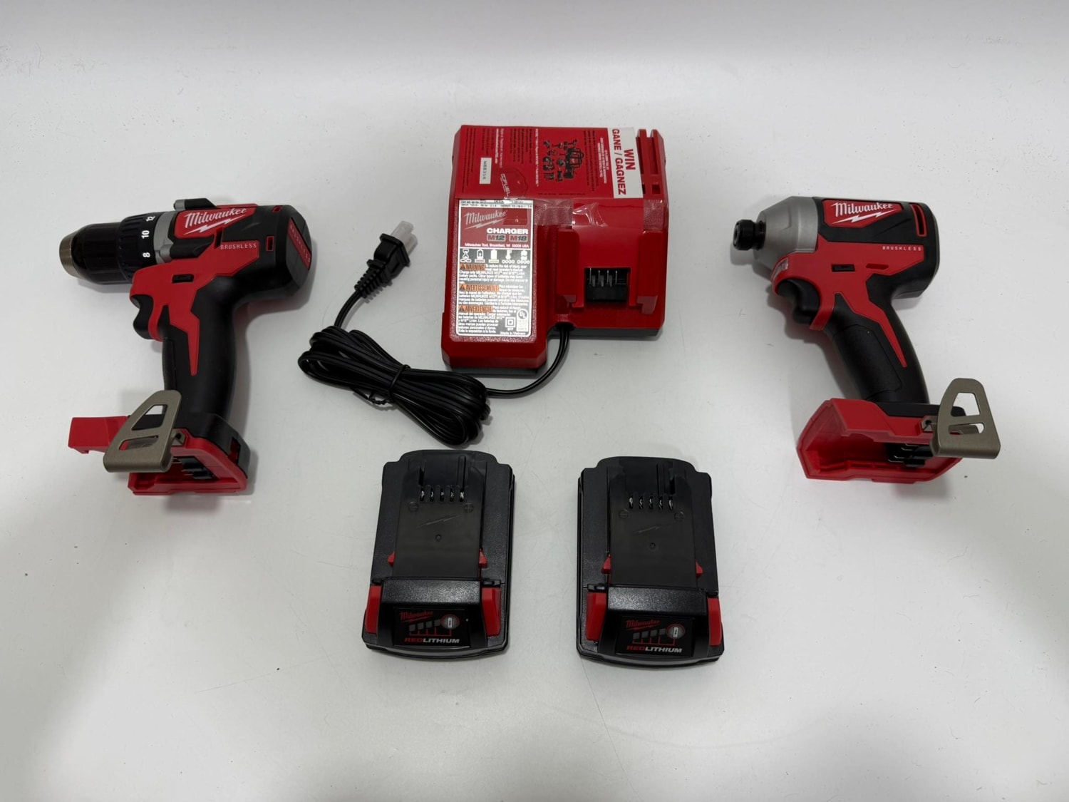 2892-22CT M18 Fırçasız 2'li Akülü Matkap ve Vidalama Set