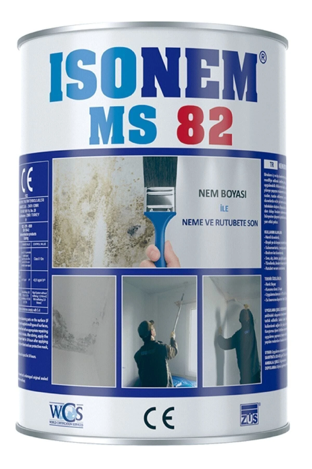 Beyaz Ms82 Nem ve Rutubet Boyası 1 kg