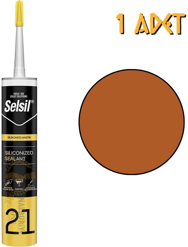 Silikonize Mastik Bronz 500 Gr. - 1 Adet