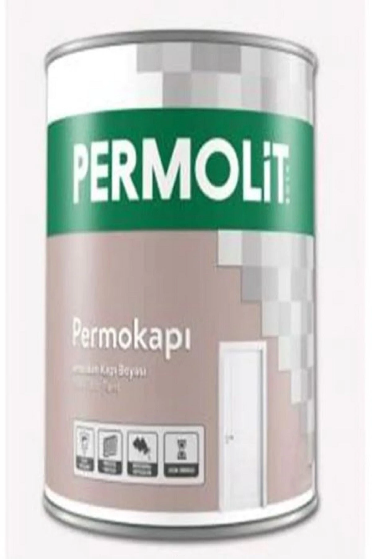 Permokapı Amerikan Kapı Boyası 0,75 Lt Beyaz Per256325