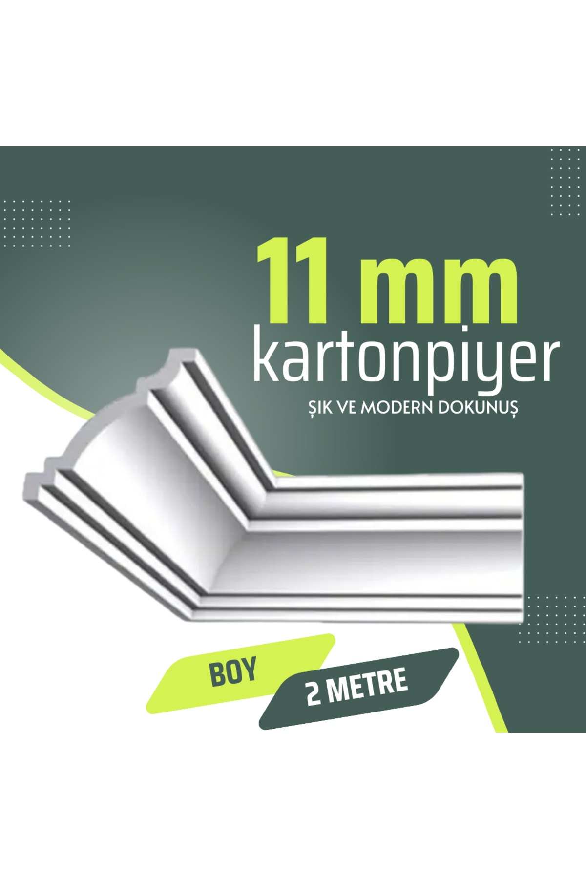 OZKUVVET 11 Mm Oda Kartonpiyer (10 METRE)