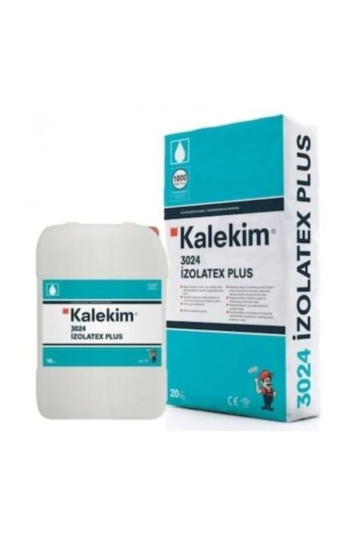 Izolatex Plus 3024 Ekstra Esnek Su Yalıtım Harcı 20 Kg 10 Kg