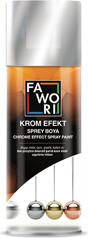 Krom Efektli Sprey Boya 400 ml
