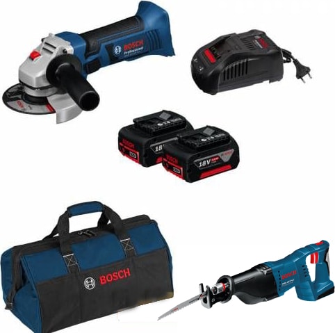 BOSCH Gws 18 125 V Lı Akülü Avuç Taşlama Gsa 18 V Lı Akülü Testere