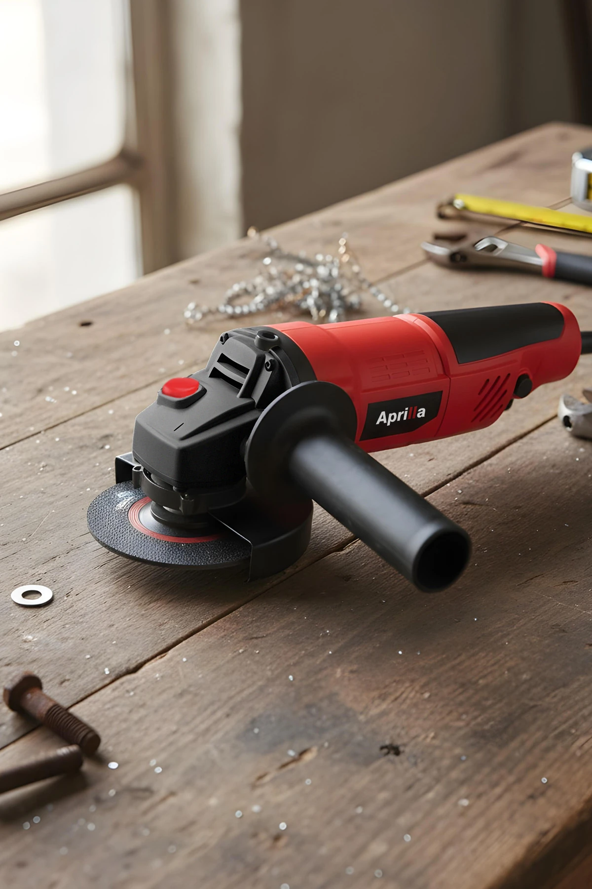 AAG-4577 Profesyonel Avuç Taşlama Makinesi – 600W, 125mm Disk, 11000 dev/dak