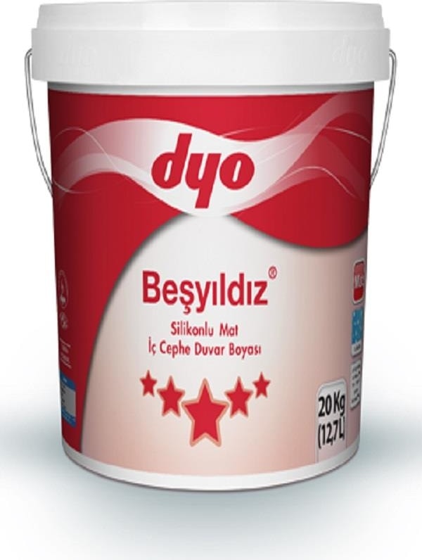 Beşyıldız Silikonlu Mat Iç Cephe Boyası 3.5 kg