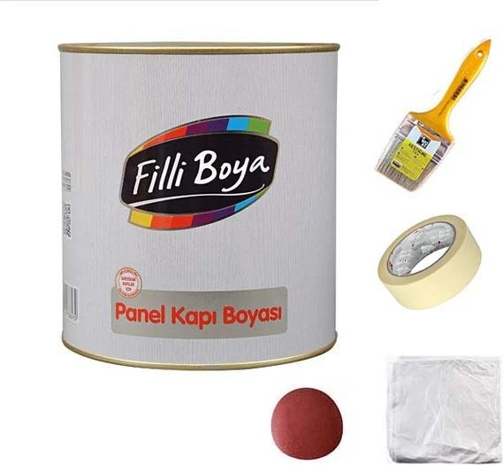 Panel Kapı Boyası Set 2,5 Litre Renk : Açık Kahve