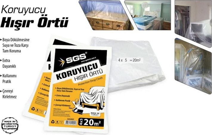 Koruyucu Hışır Örtü 4 X 5 Mt 090363