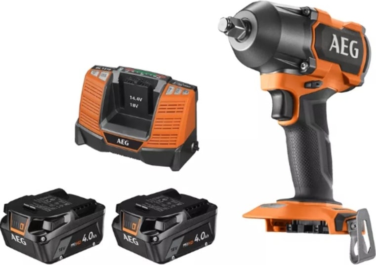 Aeg bss 18MTF12BL-402C Darbeli Somun Sıkma 4.0 Ah