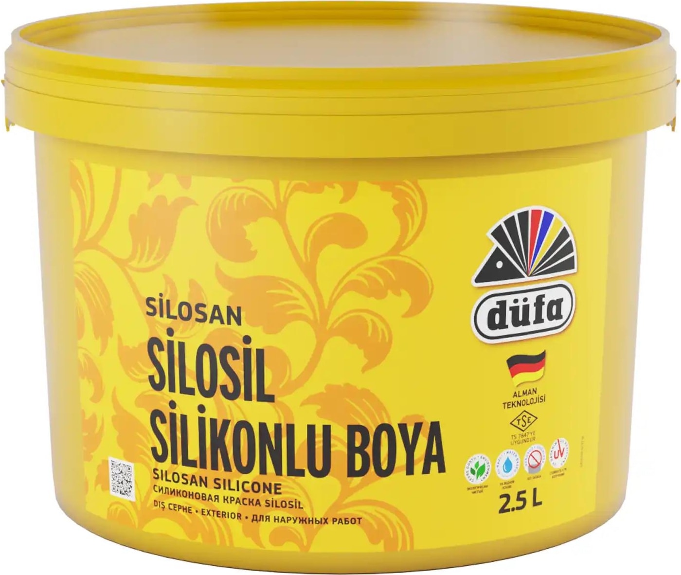 Silosil Silikonlu Dış Cephe Duvar Boyası 1982 Zamansız Krem 2.5 l