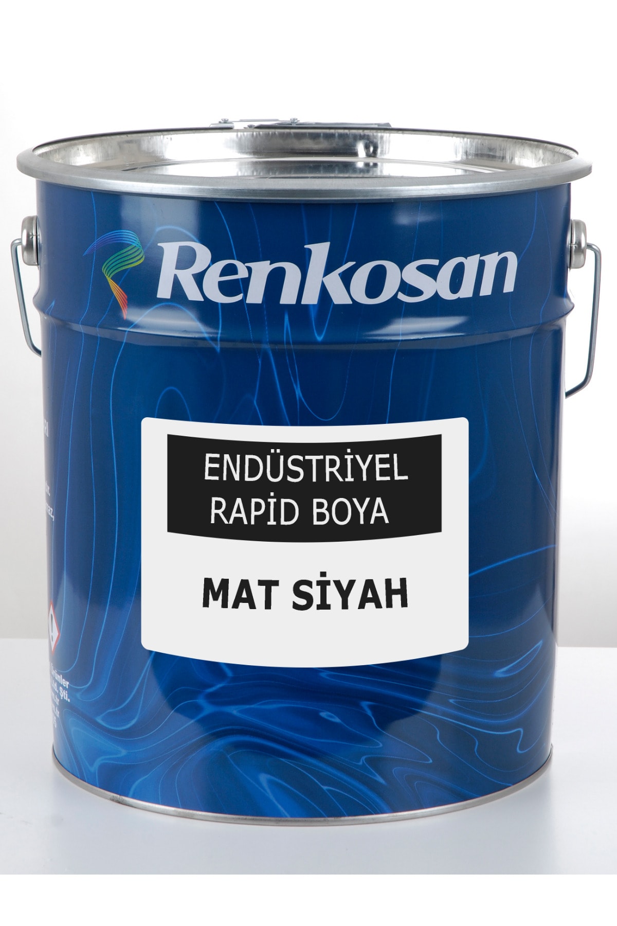 OZKUVVET Endüstriyel Rapid Boya – Mat Siyah | Metal, Demir, Ahşap Yüzeyler Için