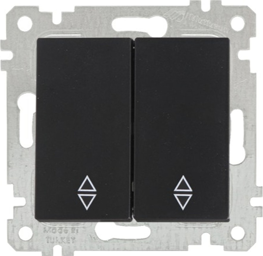 Rita Siyah Mekanizma + Tuş Komütatör Vavien Vidalı