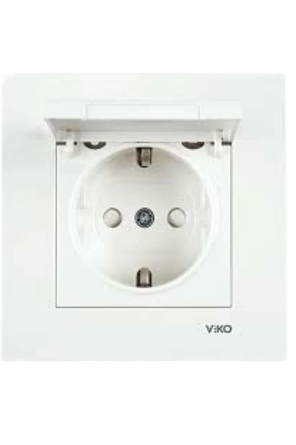 Karre Beyaz Ç.k. Topraklı Priz [enerji Sınıfı A] (ÇOCUK KORUMALI) Çerçevesiz