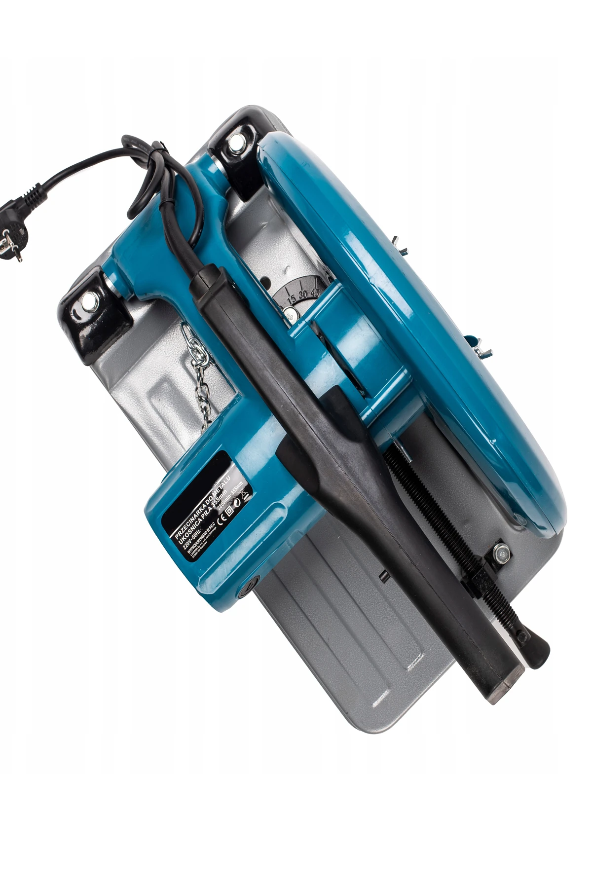 Alman Turbo 5000W Bakır Sargılı ÇİFT Çelik Şanzuman Profil Demir ve Metal Kesme Makinesi 355 MM