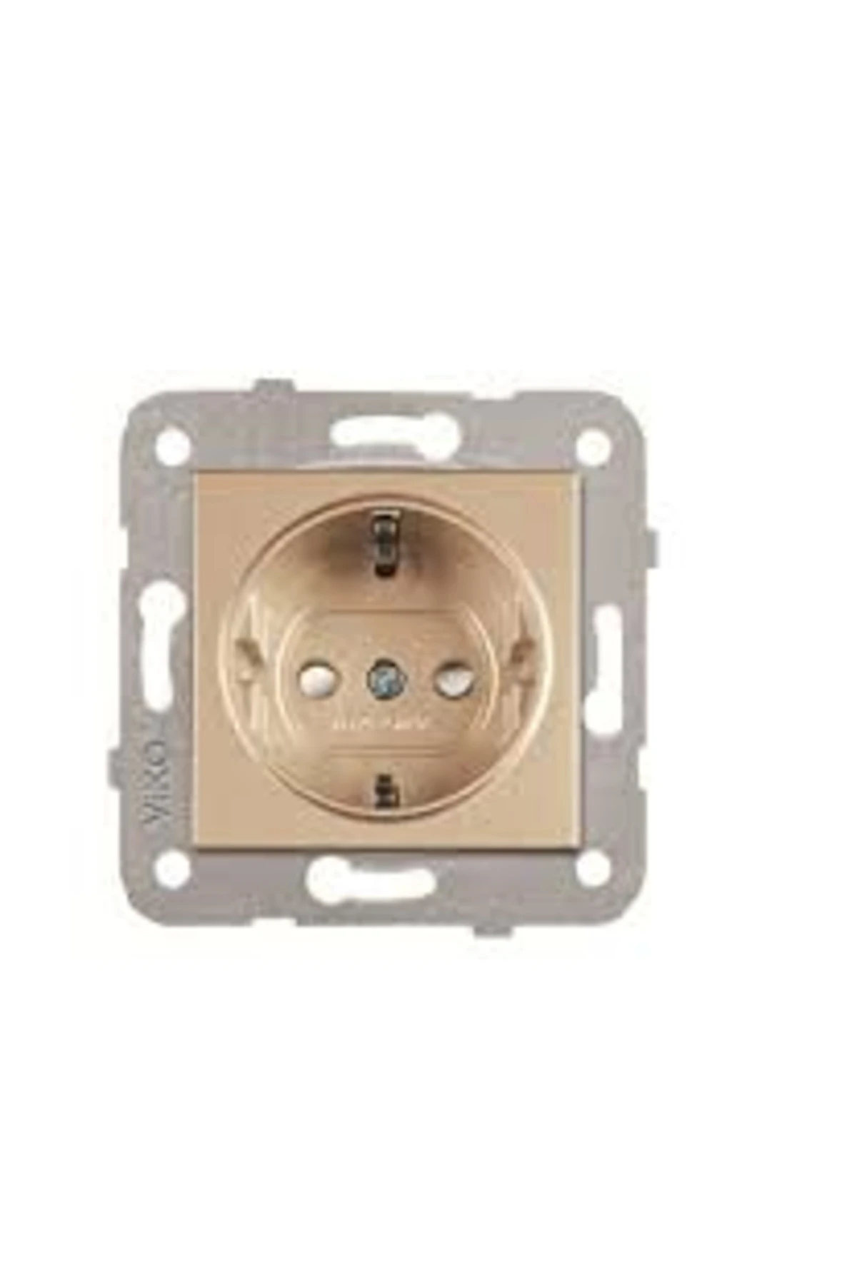 LİNNERA MEK.TUŞ TOPRAKLI PRİZ BRONZ