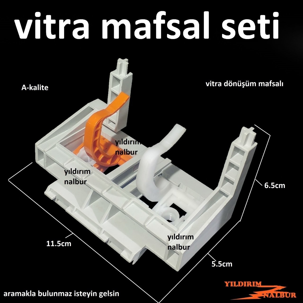 Gömme Rezervuar Dönüşüm Mafsal Seti Çift Kademe Kaldıraç