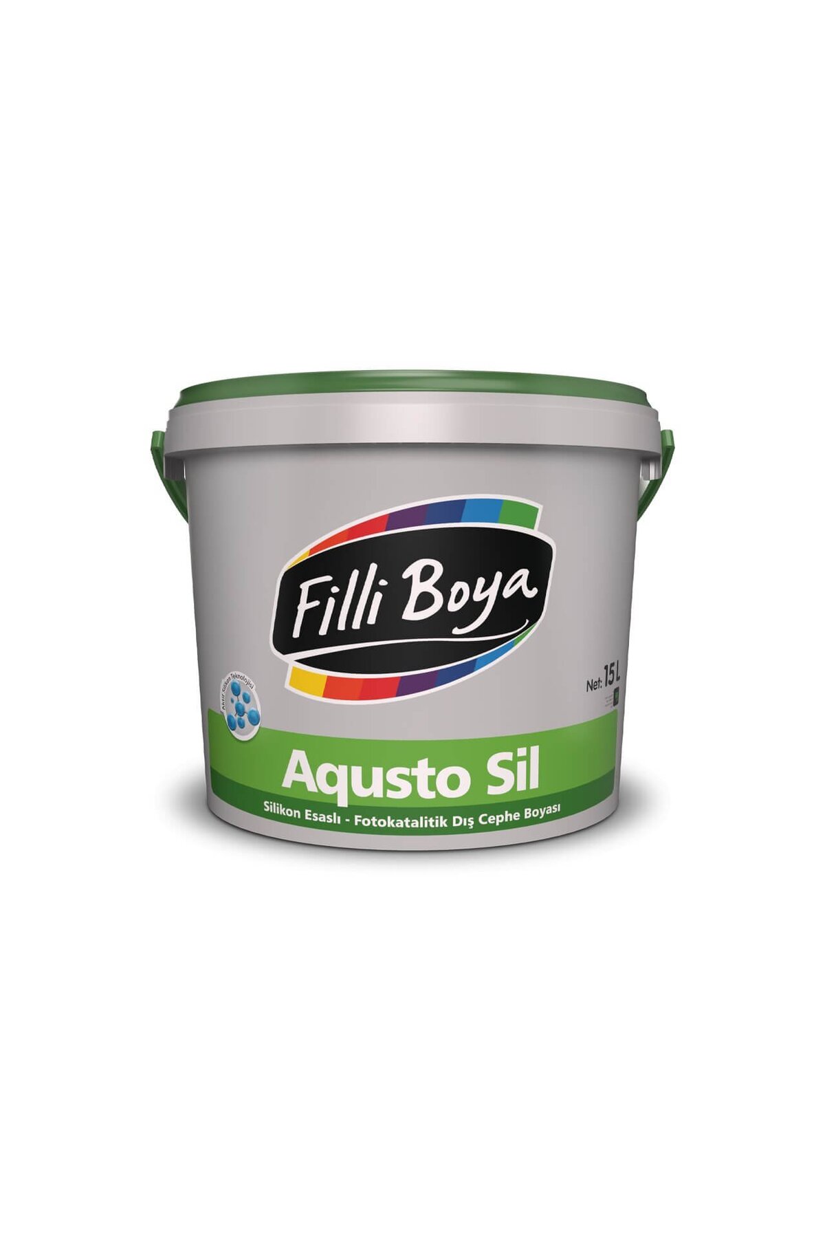 FİLLİ BOYA AQUSTO SİL DIŞ CEPHE BOYASI KENDİ KENDİNİ TEMİZLEYEN ÜSTÜN TEKNOLOJİ