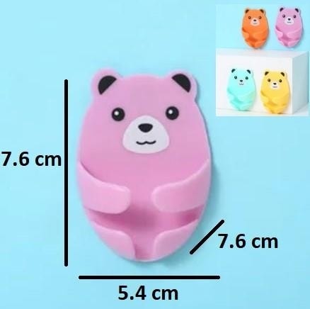 Fiş Tutucu 4 Adet Kendinden Yapışkanlı Kablo Fiş Priz Tutucu Airfreyer Mutfak Düzenleyici