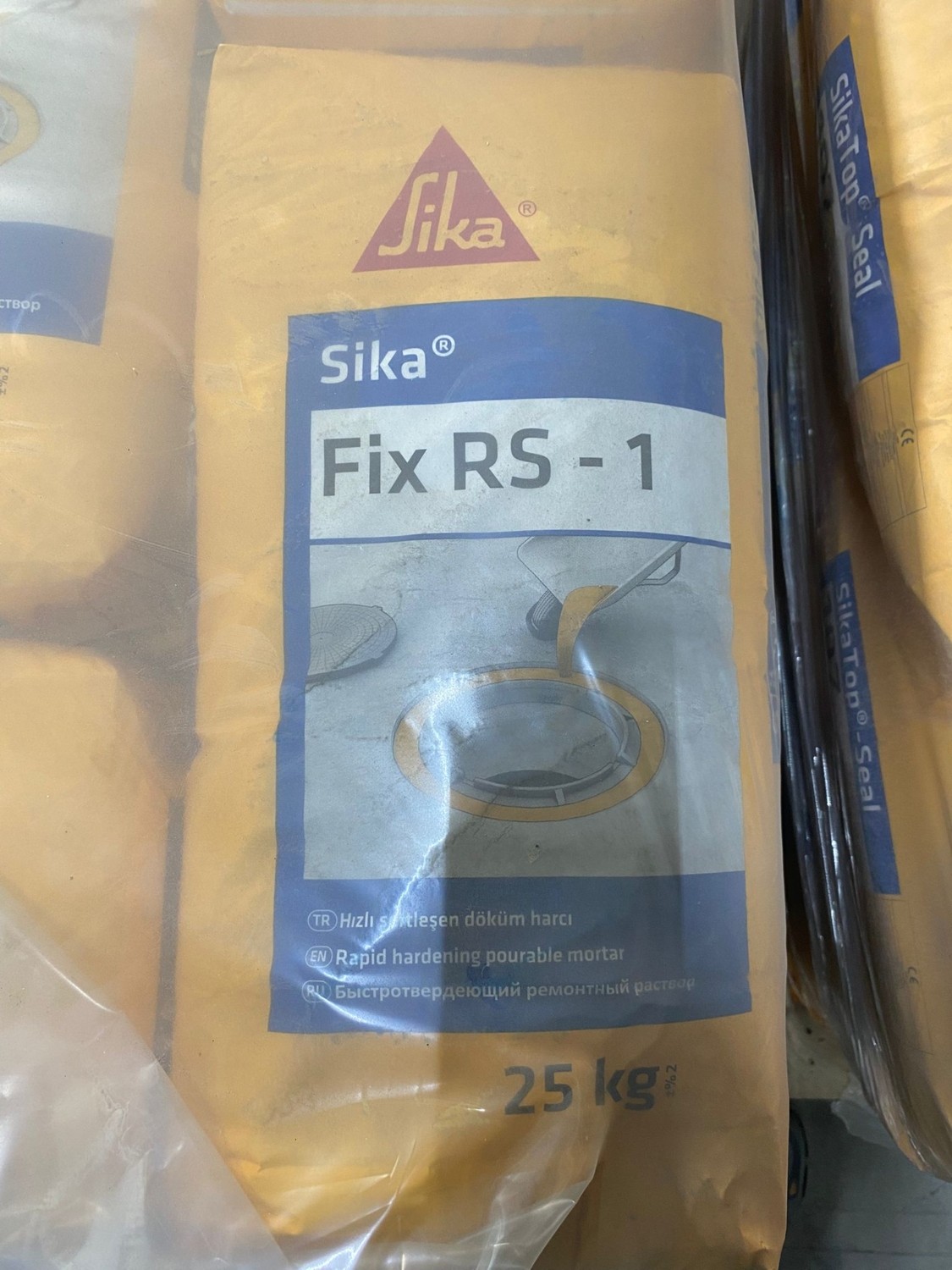 fix Rs-1 Hızlı Sertleşen Döküm Harcı 25KG