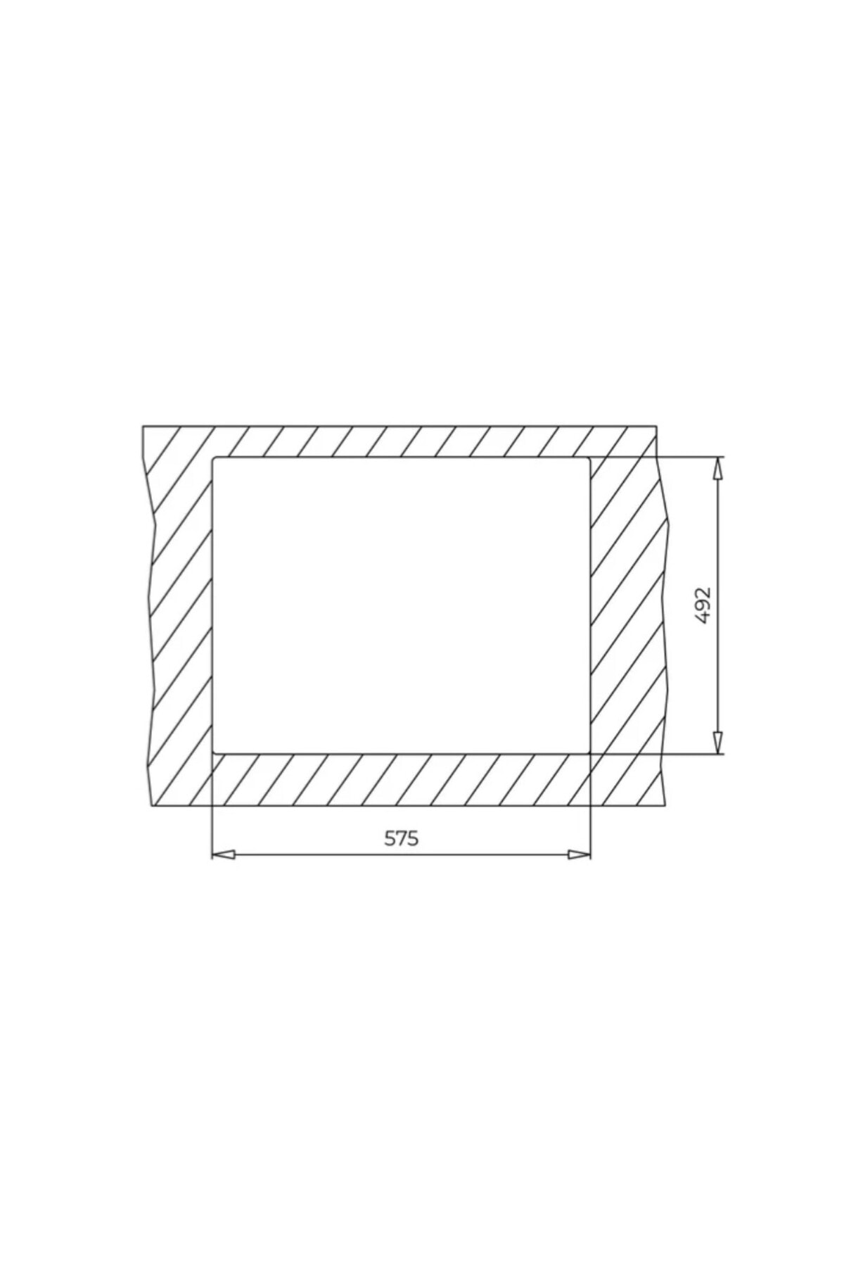 FORSQUARE 590 TG AVENA BEJ TEZGAH ÜSTÜ GRANİT EVYE
