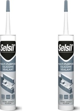 Genel Amaçlı Beyaz Silikon 280 gr - 2 Adet