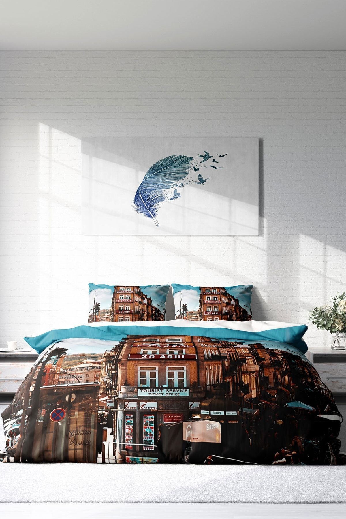 Apartment Modern Çift Kişilik Nevresim Takımı