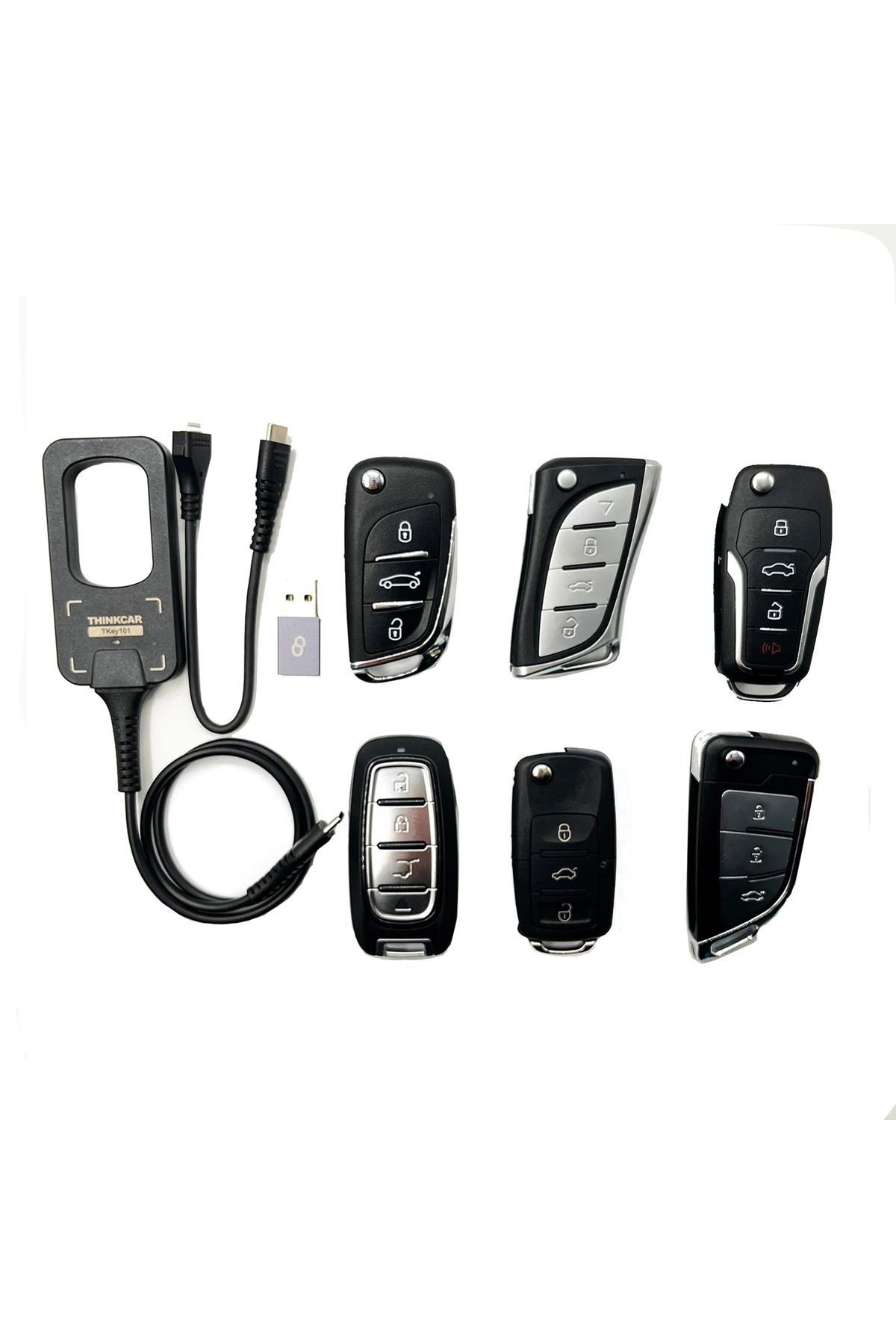 TKey 101 - 6 Üniteli Uzaktan Tuşlu Akıllı Anahtar Programcı ve Kopyalıyıcı