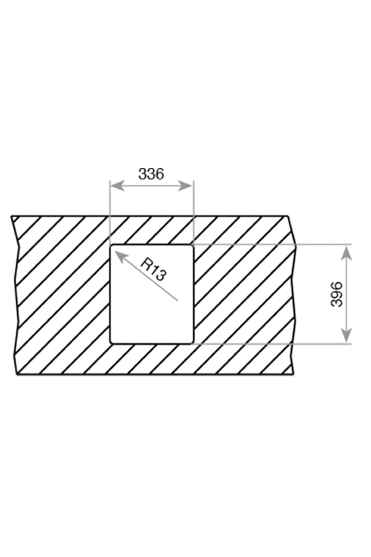 Flexlinea 34.40 Paslanmaz Çelik Tek Gözlü Damlalıksız Eviye (.115000015)