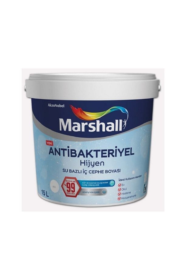 Antibakteriyel Hijyen Silinebilir Iç Cephe Boyası 17,5 Kg