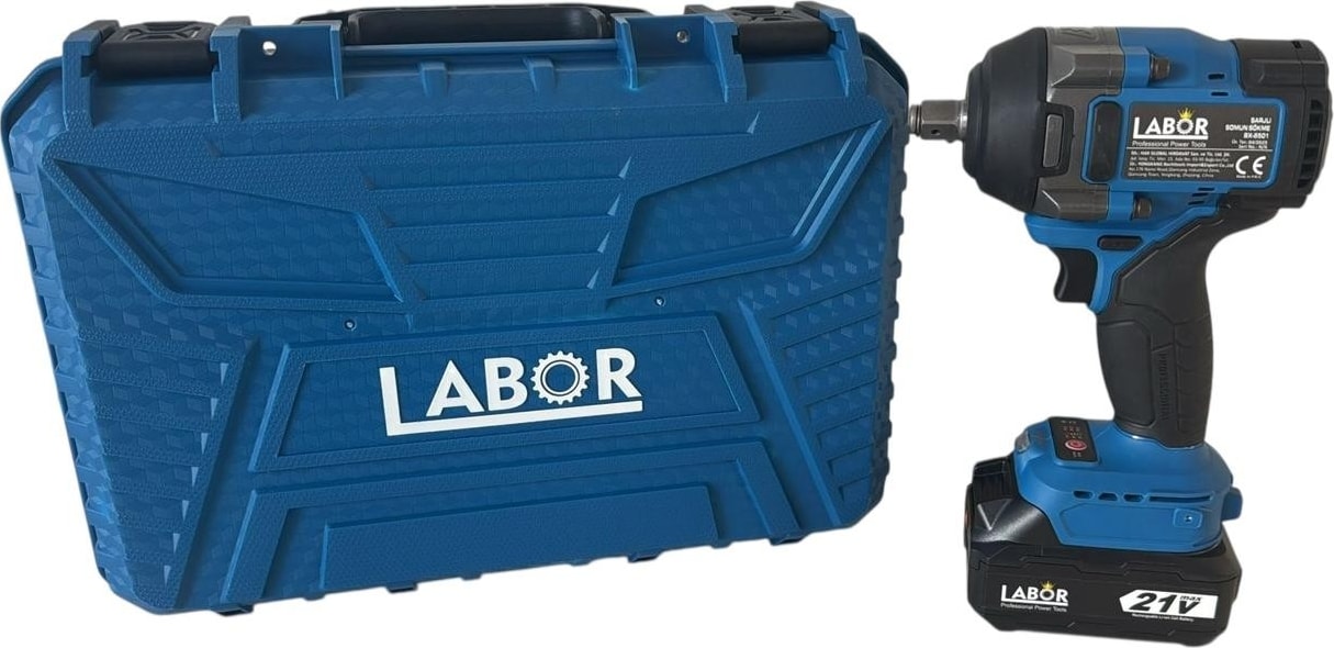 BX-8501 1/2’’ Darbeli Somun Sökme 21V 4.00 Ah Çift Akülü 850 Nm Çantalı