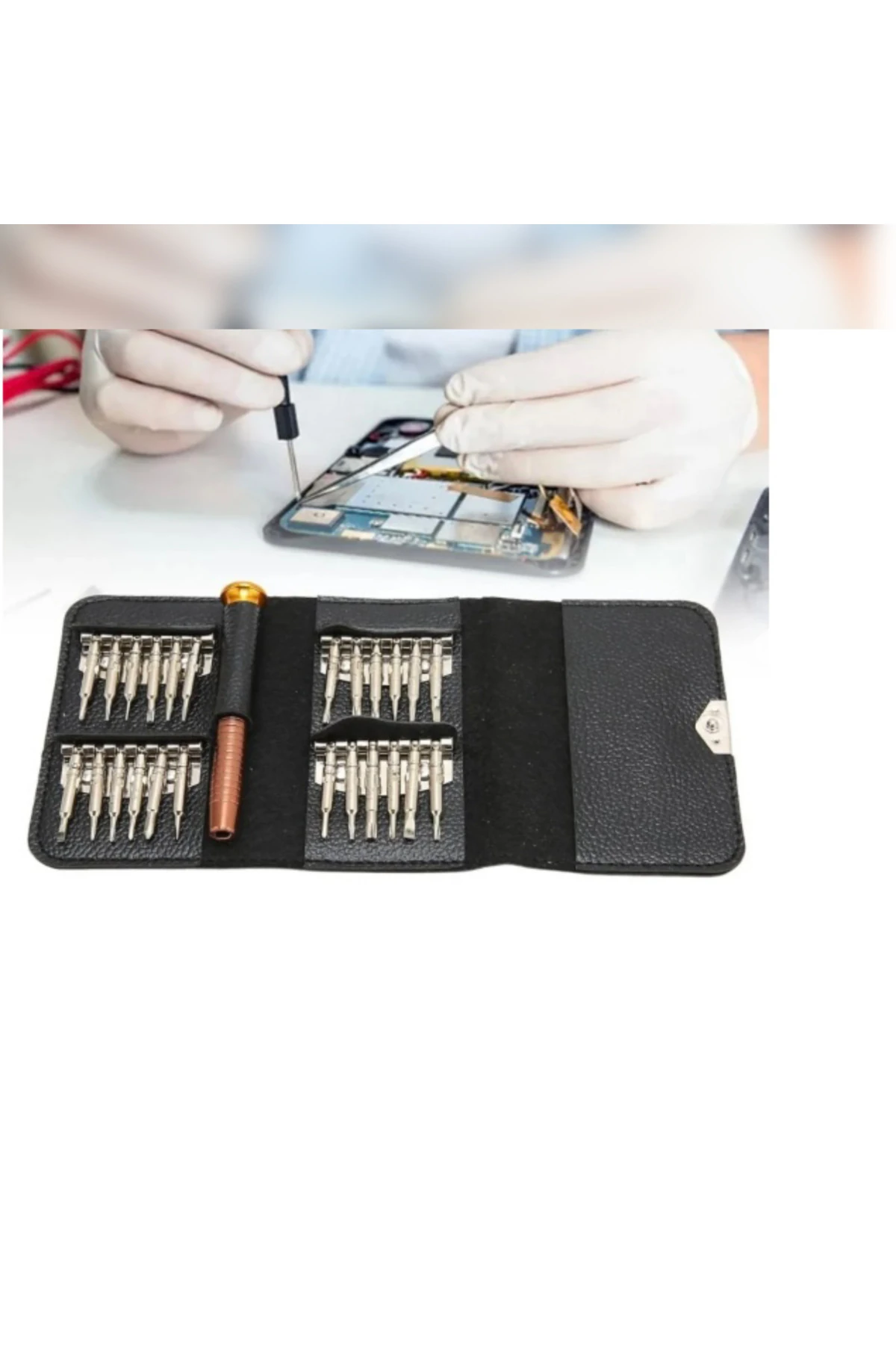 25 Parça Cüzdan Modeli Tornavida ucu seti