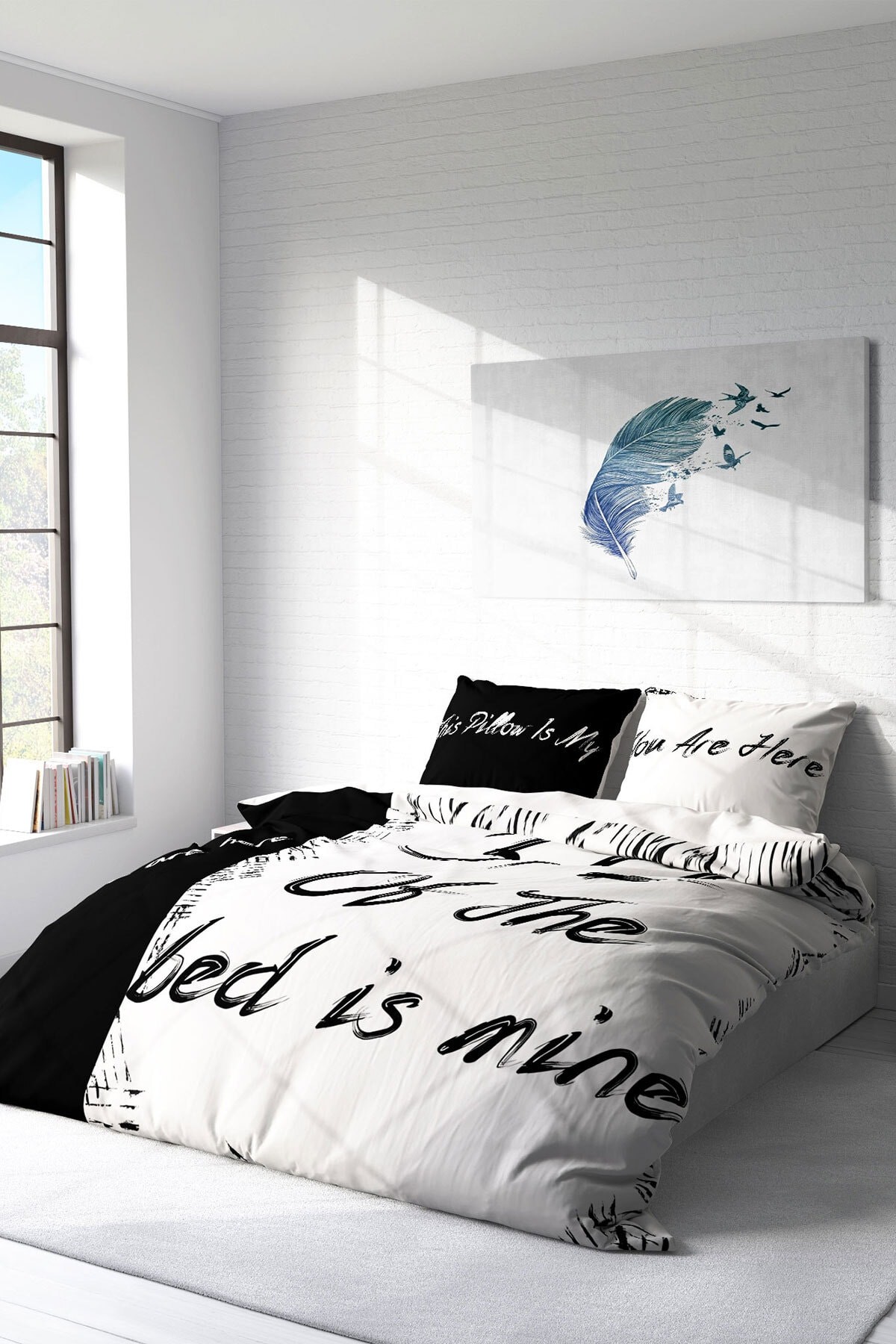 Kıng Sıze My Bed 3d Çift Kişilik Nevresim Takımı 220x240cm