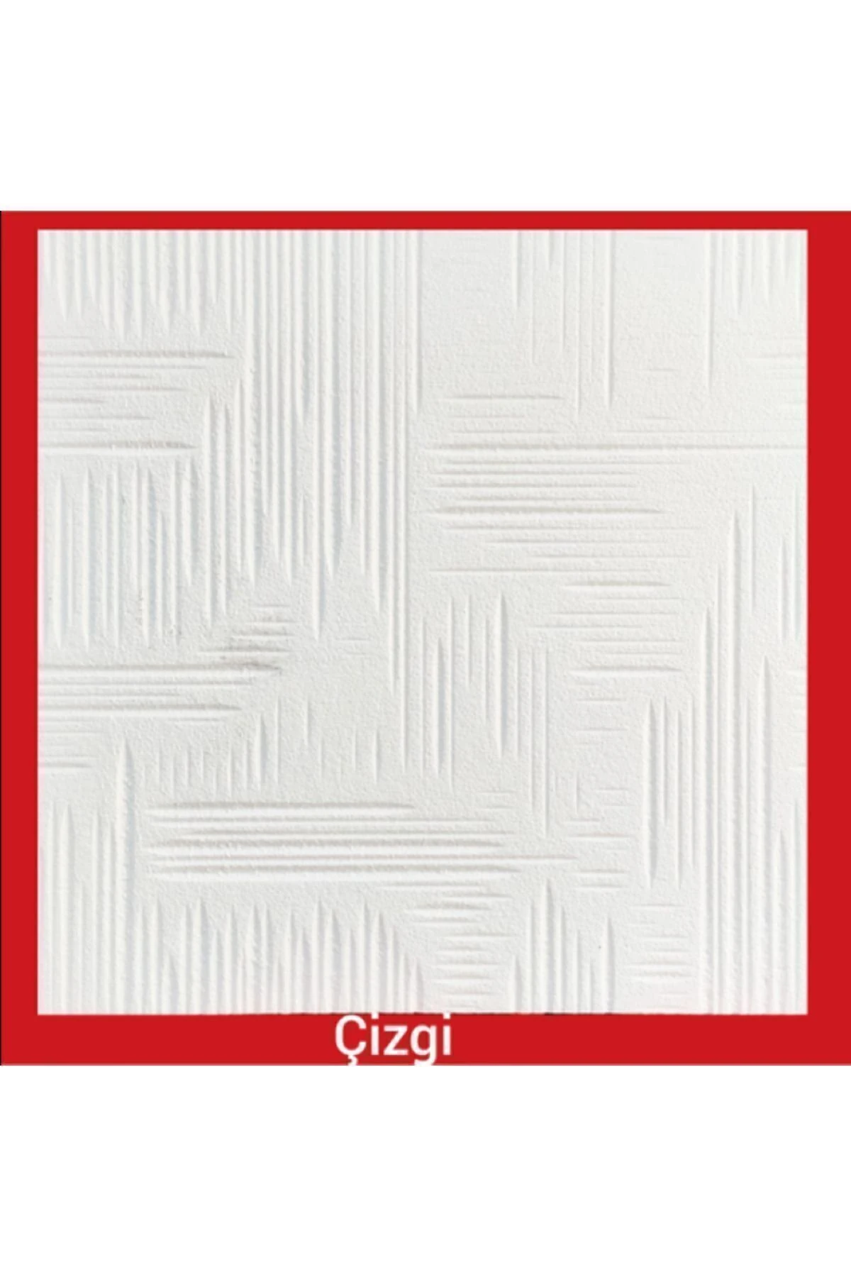 YakutYapı Çizgi Model Tavan/Duvar Kaplama Strafor Köpük (10 adet)