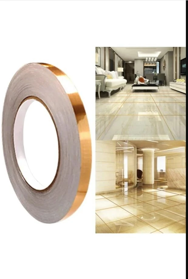 Gold Fayans Arası Şerit Bant Yapışkanlı Derz Karo Bandı 50M