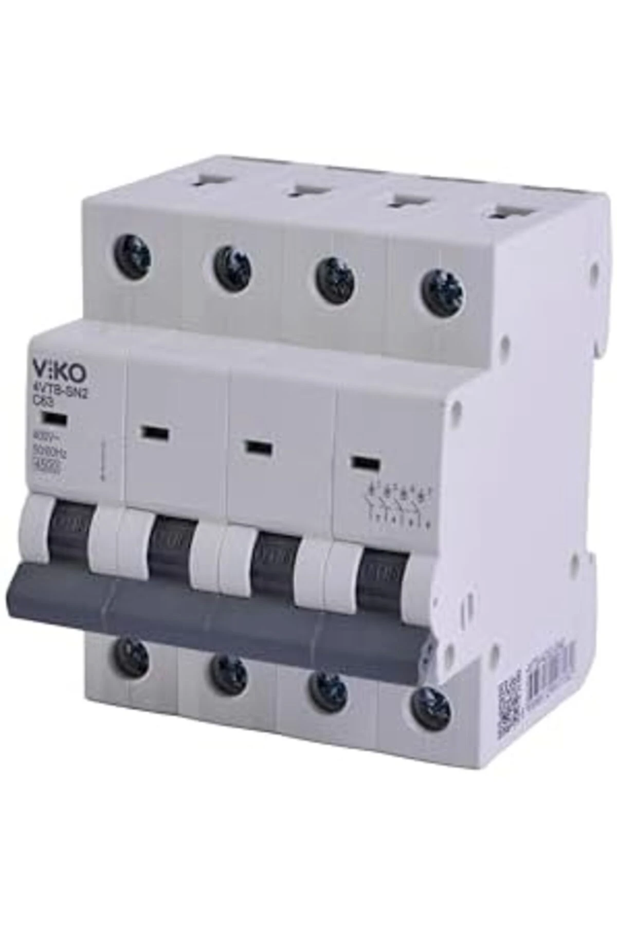 modascope 4VTB-4C63 Otomatik Sigorta 4,5kA C Tipi 4 Kutup 63A trendyglow 1112232