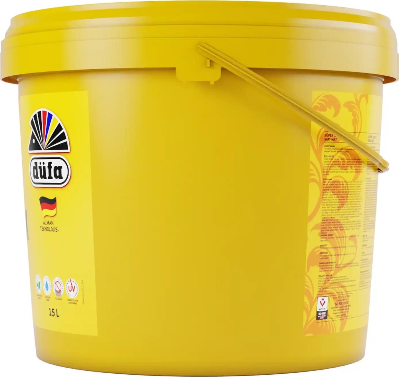 Silosan Dış Cephe Süper Akrilik Yarı Mat Beyaz 15 L