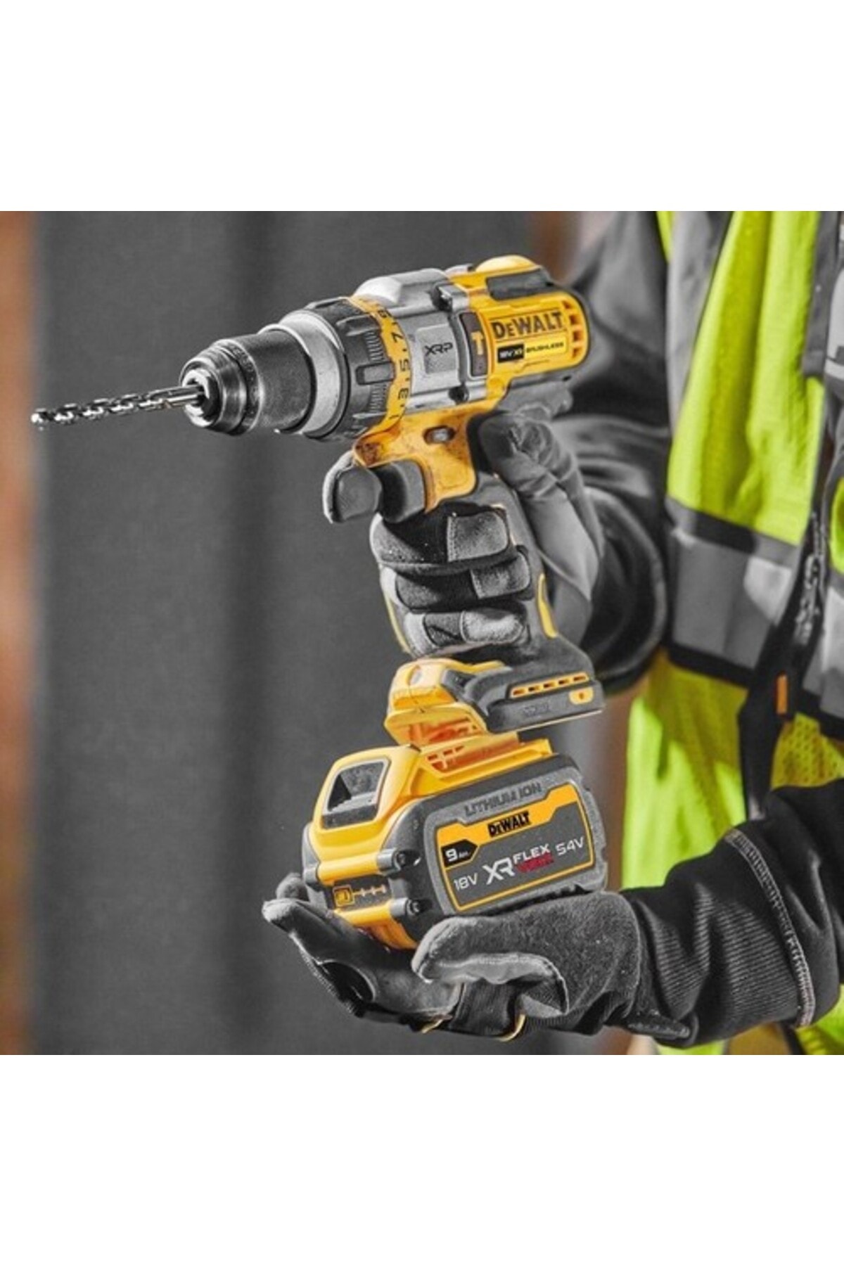 DEWALT Dcd999x1-qw 18v 9.0ah Xrp Xr Flexvolt Darbelı Matkap
