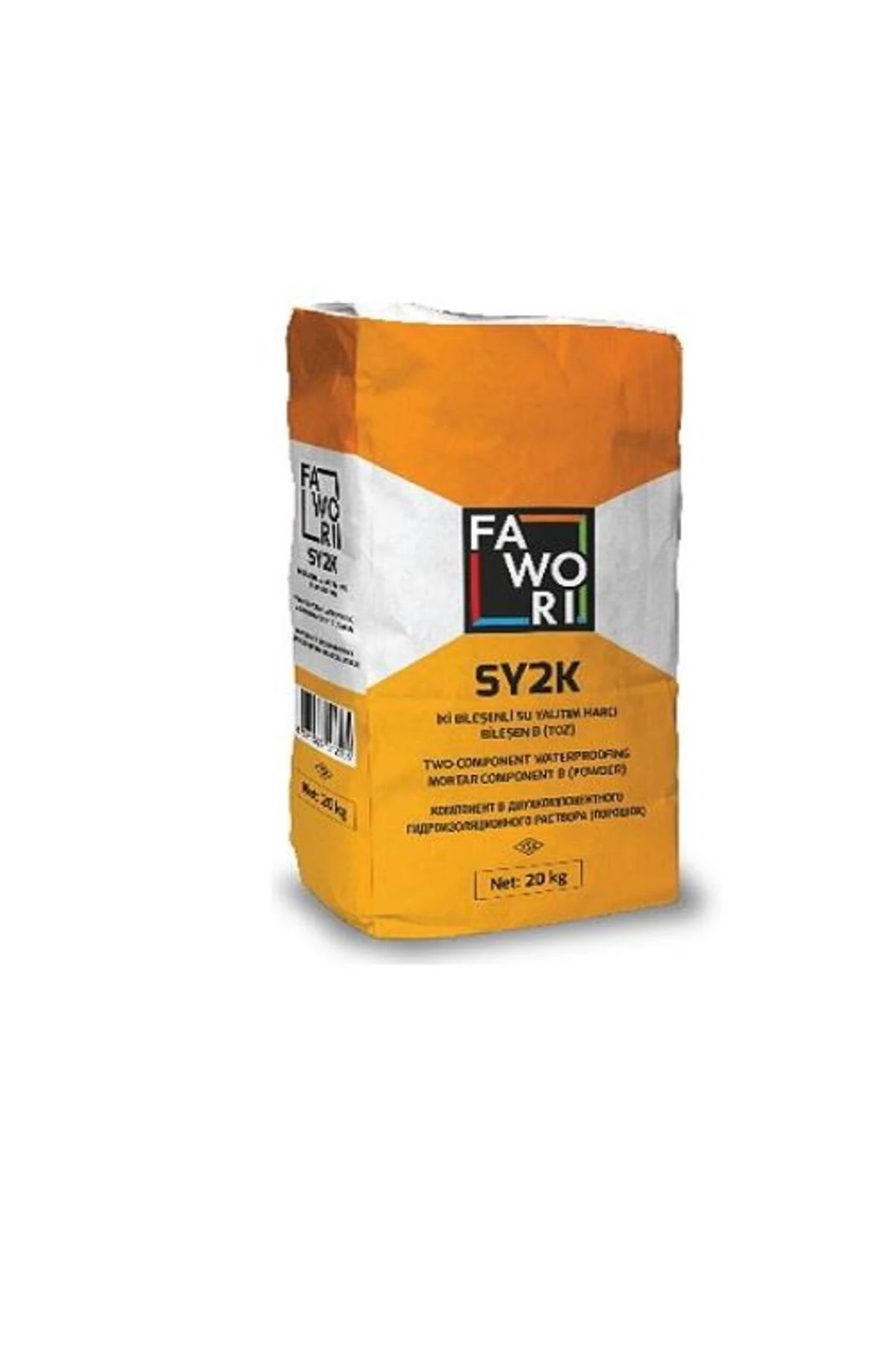 Sy2k Su Yalıtım Harcı 20 Kg Toz