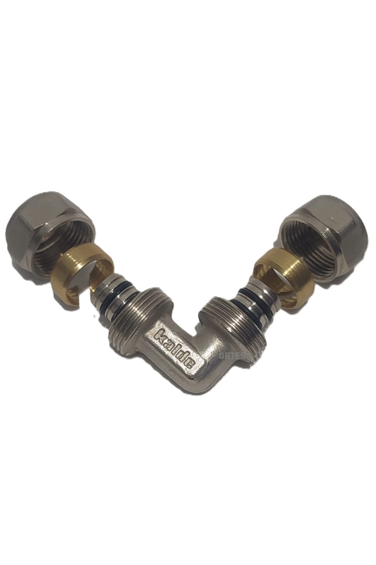 (10'lu Paket) Ø16x16" Sabit Uçlu Pex Dirsek (Mobil Boru Bağlantı Dirseği)