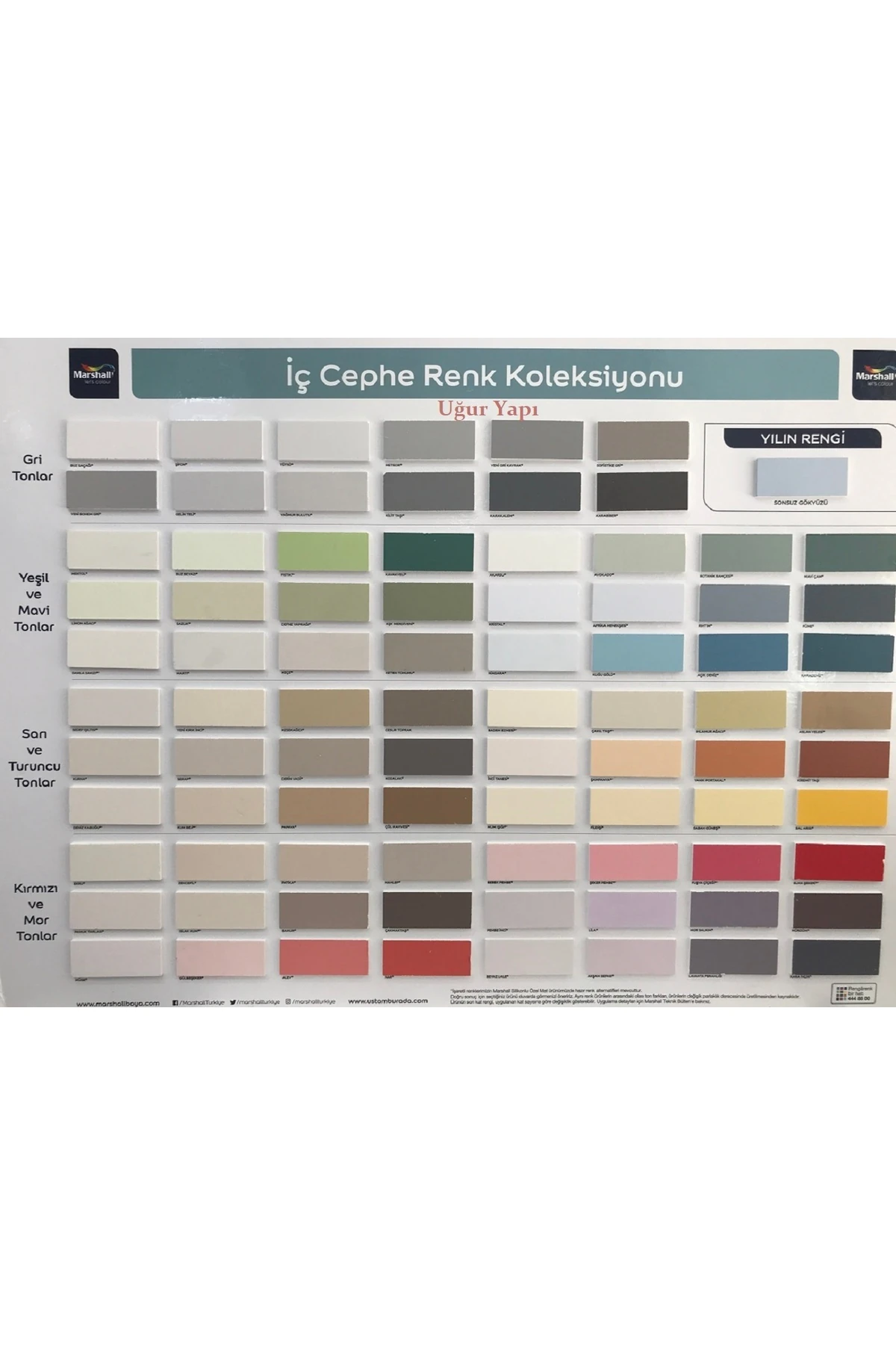 Plastik Mat Silinebilir Iç Cephe Boyası 7,5 Lt - ISLAK KUM