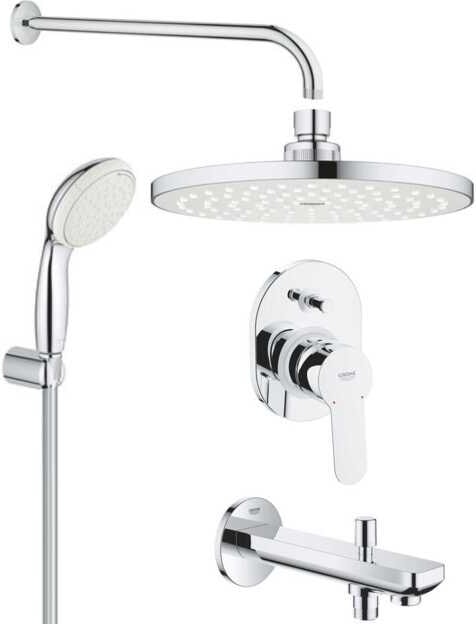 Bauedge Ankastre Duş Seti - 29039000-SET4